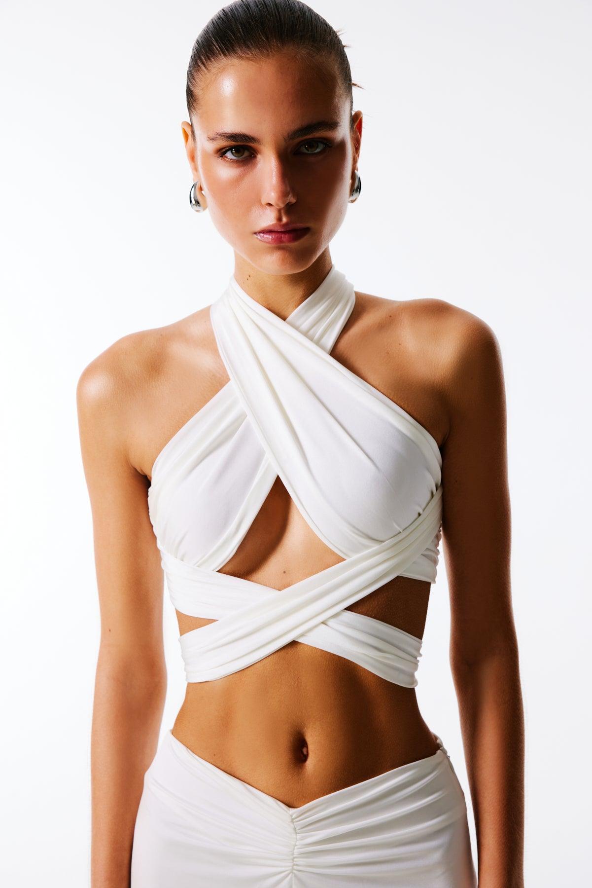 BONITA Halter Yaka Üst Love On Friday