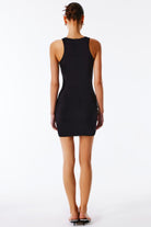 LUCA Halter Yaka Mini Elbise (Siyah) Love On Friday