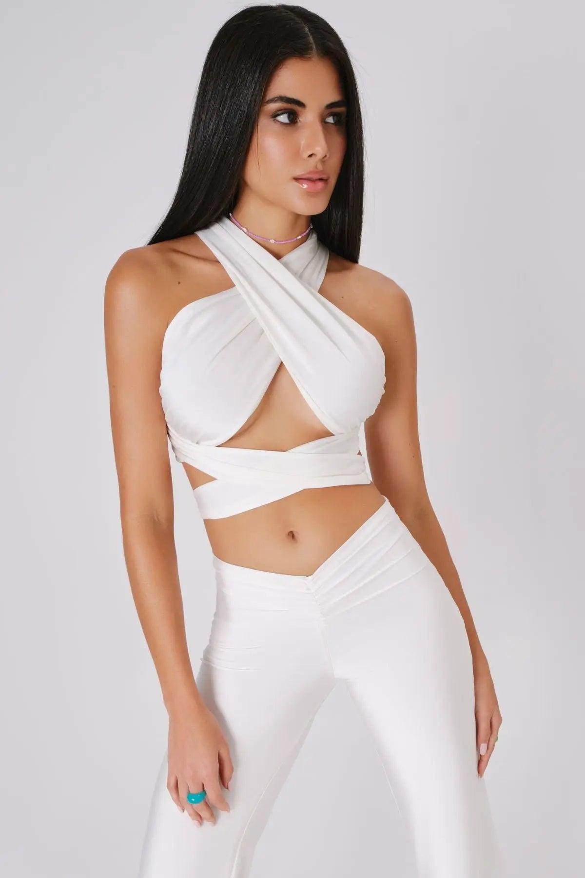 BONITA Halter Yaka Üst - Love on Friday