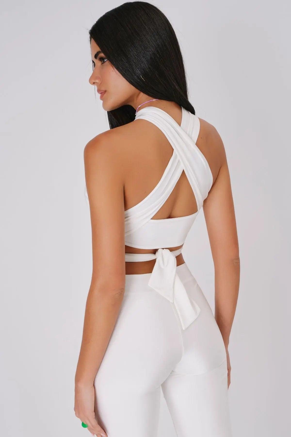 BONITA Halter Yaka Üst - Love on Friday