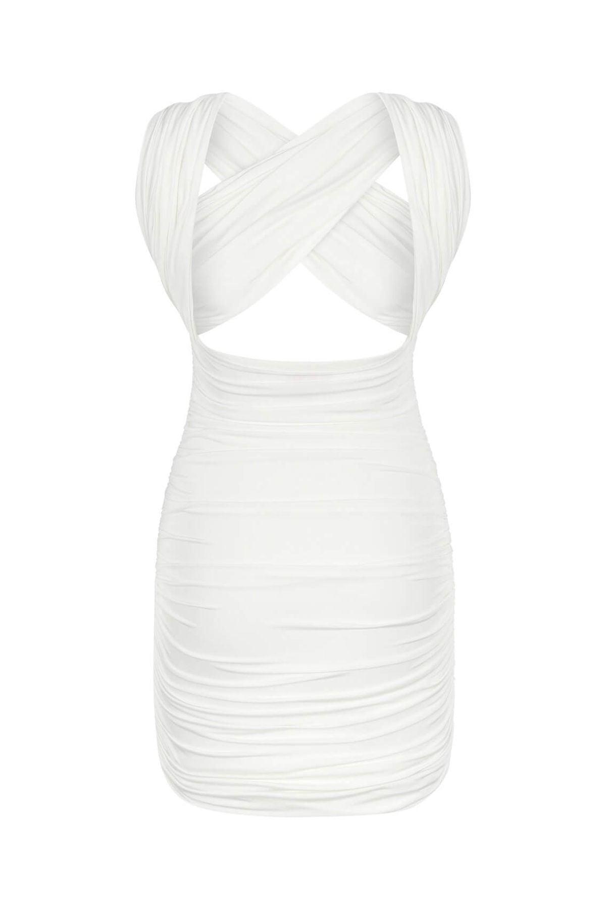 ISLA Sırtı Açık Elbise - Love on Friday