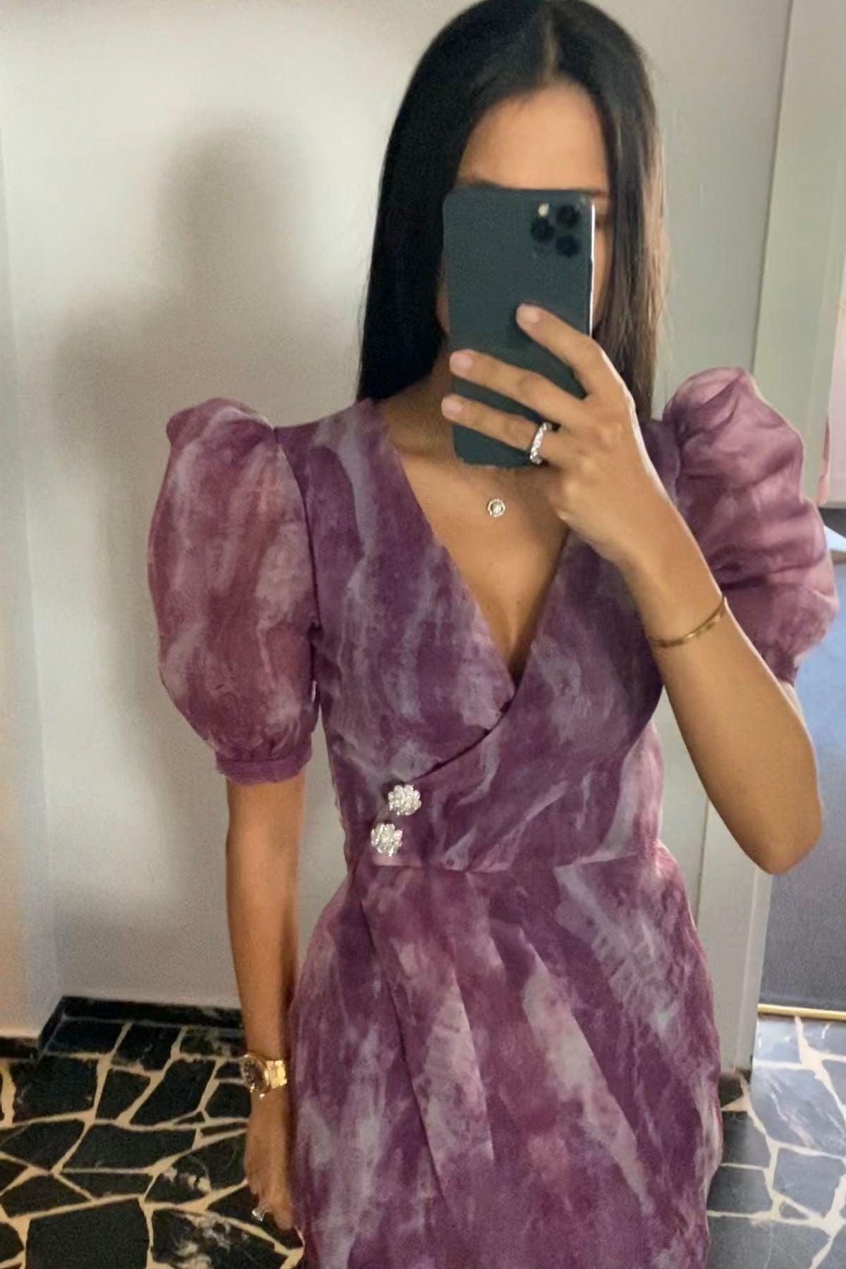 MARTINI Elbise (Mor) Love On Friday