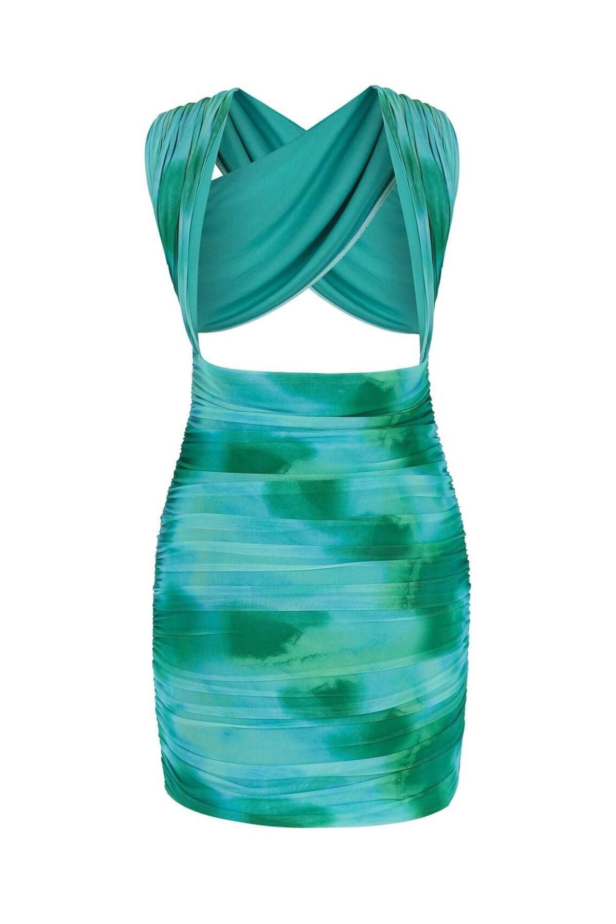 ISLA Sırtı Açık Elbise Love On Friday