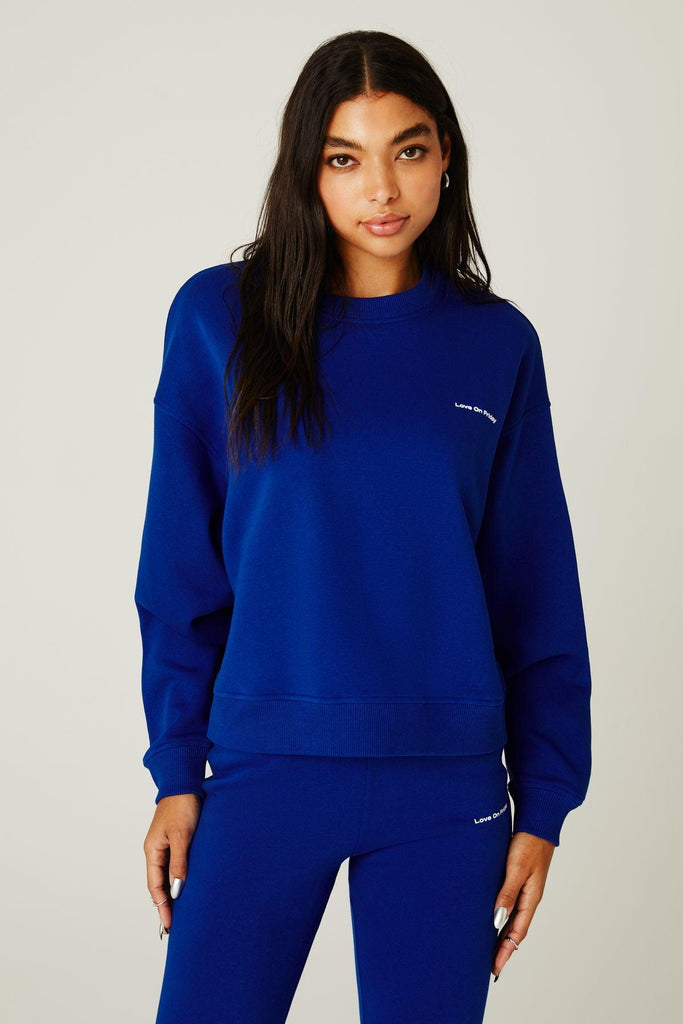 KIERA Oversize Sweatshirt Love On Friday